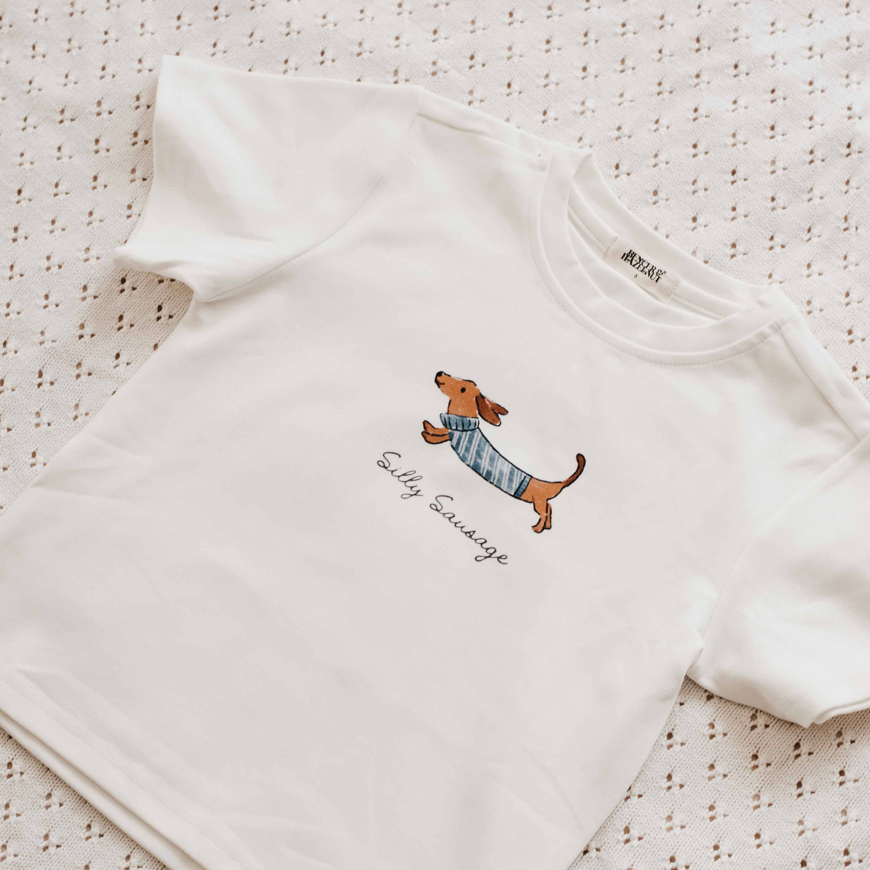 Silly Sausage Blue Tee