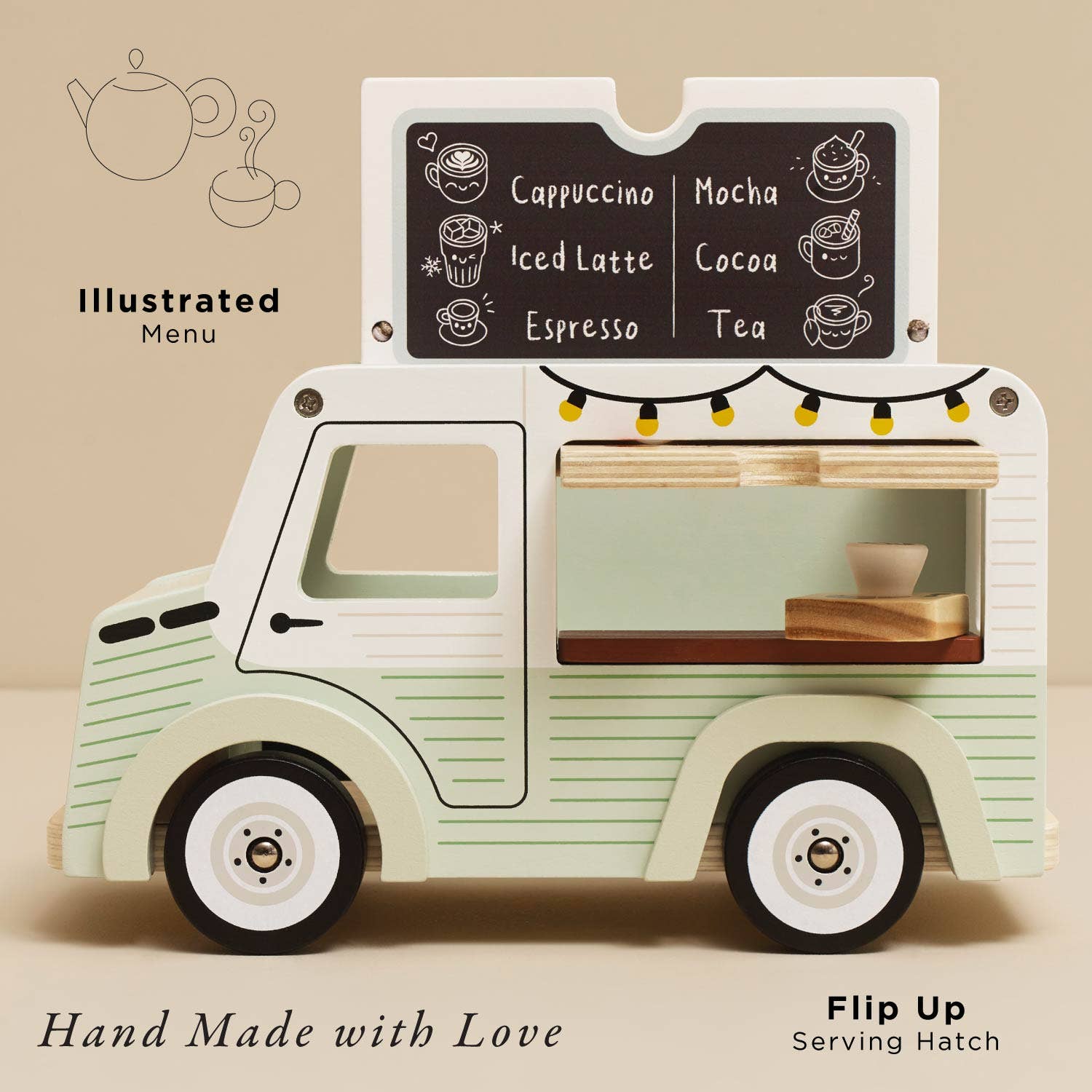 Le Toy Van - Mobile Café Van