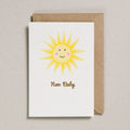 'New Baby Card, Sunshine Illustration'