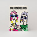 'Cake Cocktails Chaos' Birthday Card |