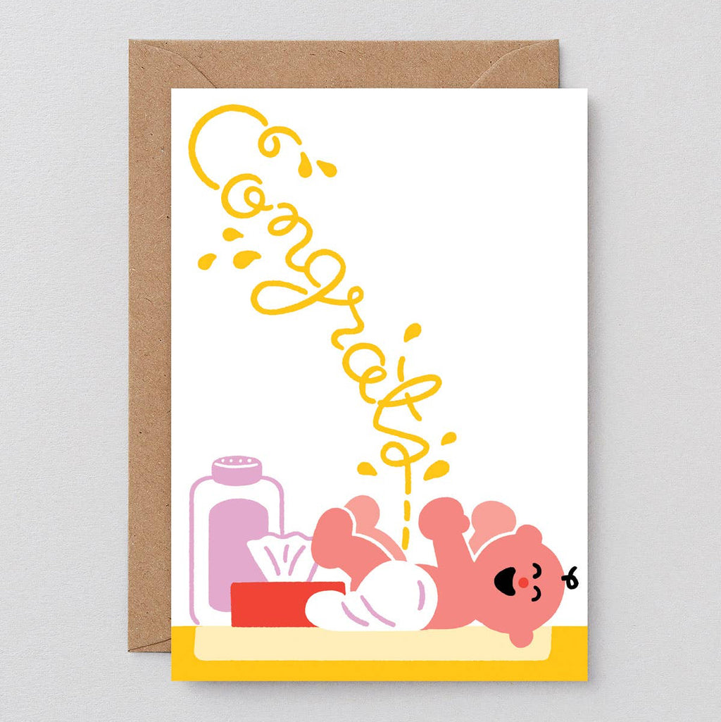 'Congratulations New Baby' Card