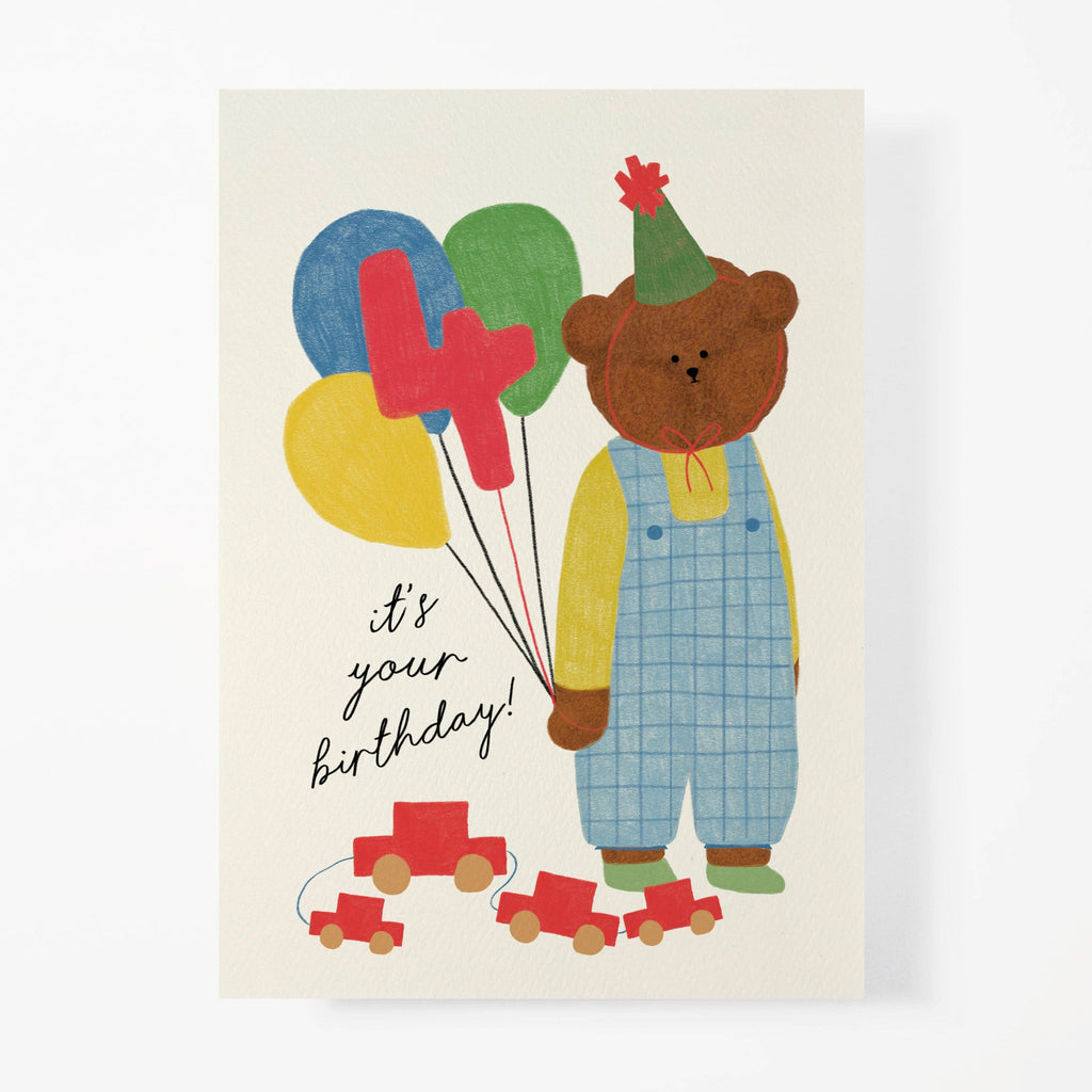 The Bear Days - 4th Birthday Bear