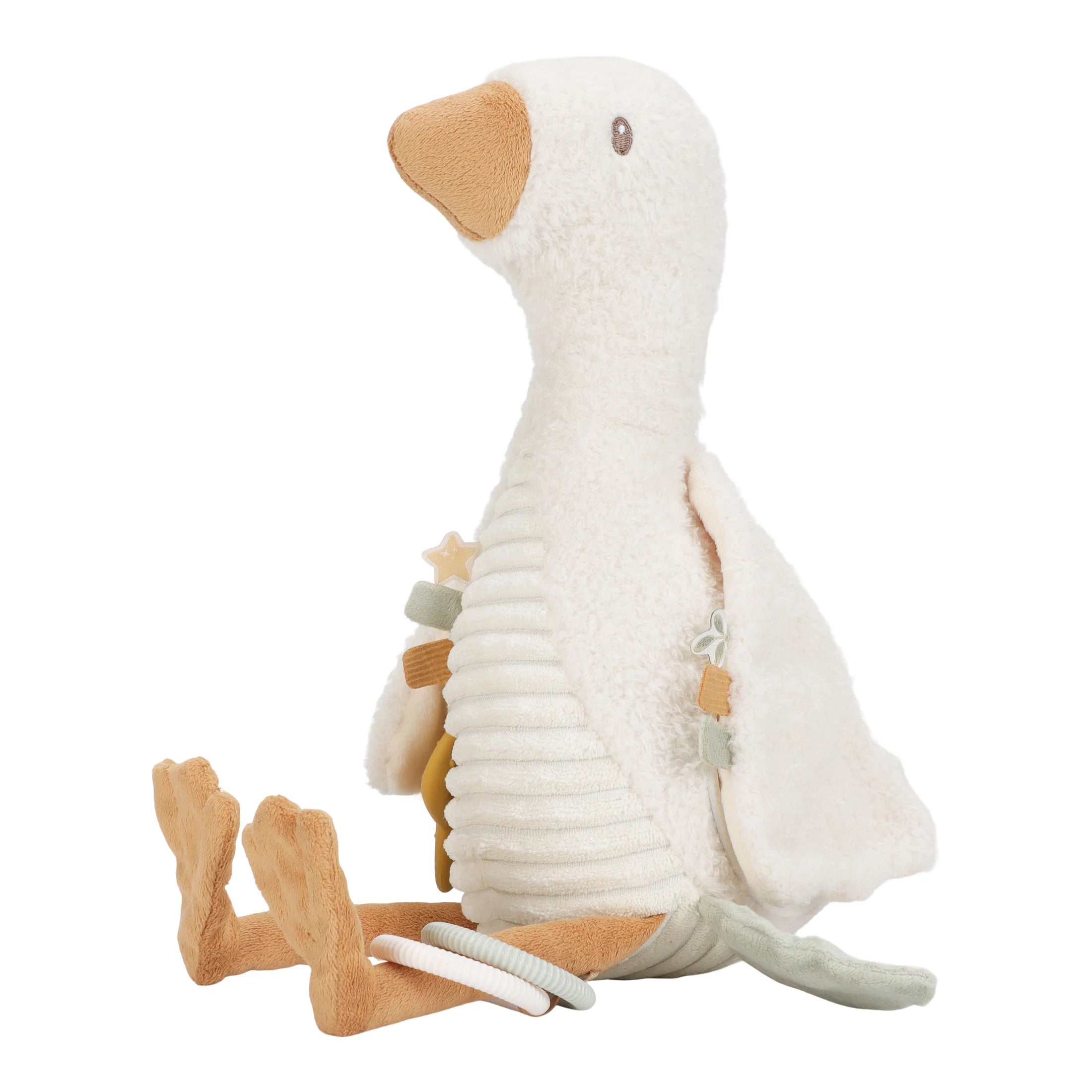 Little Dutch Activity Cuddle Toy Little Goose