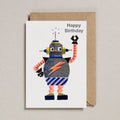 'Robot' Zap' Kids Birthday Card