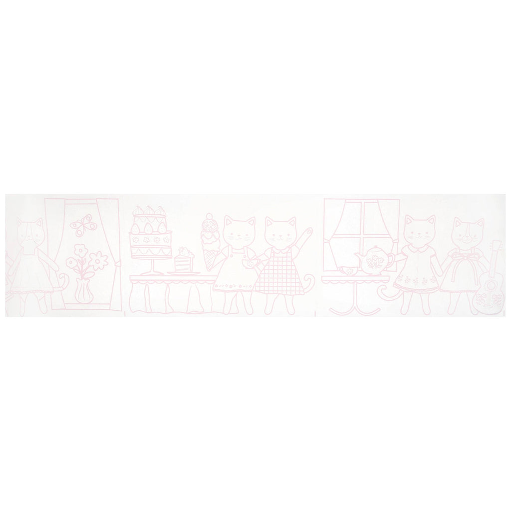 Kitten Club Colouring Roll