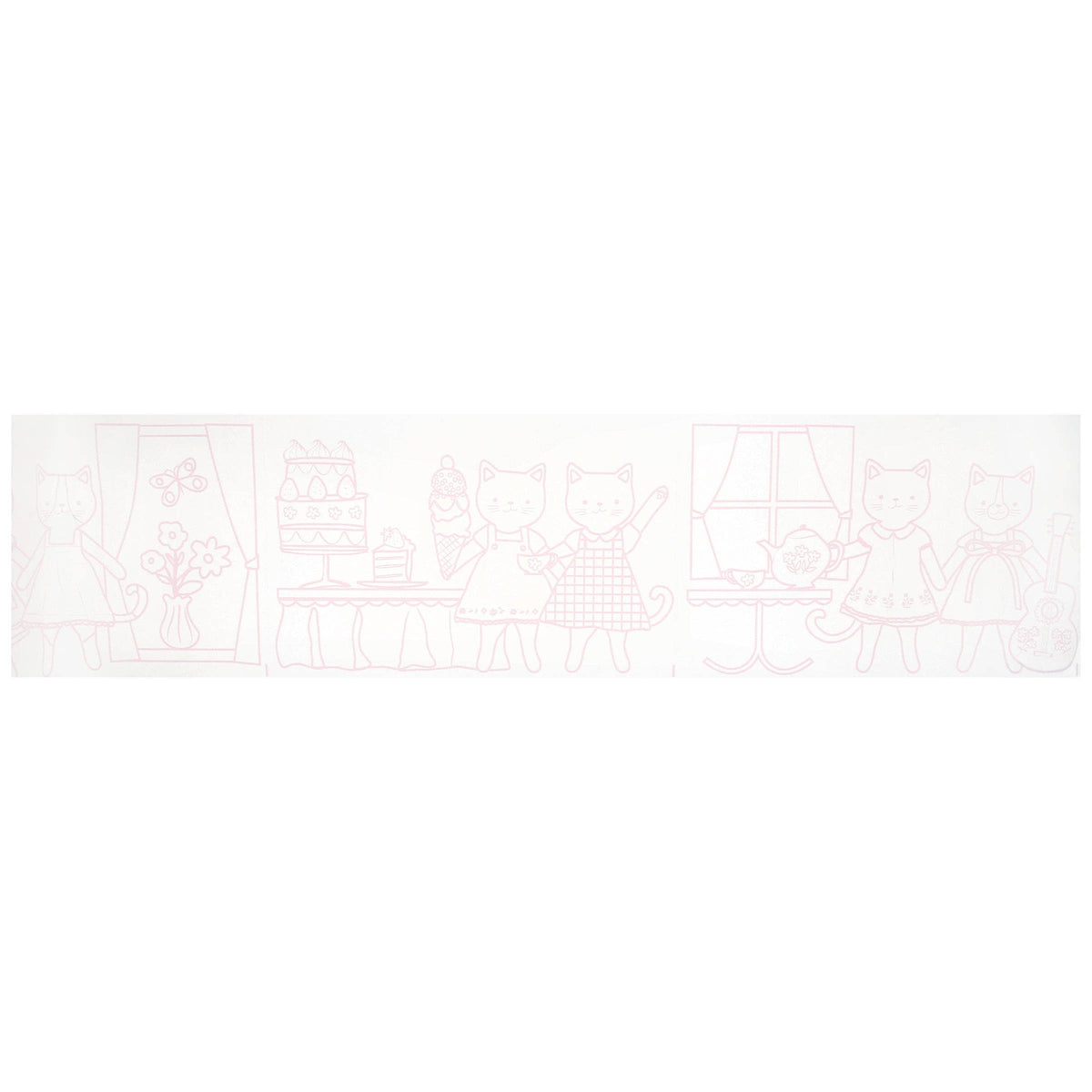 Kitten Club Colouring Roll