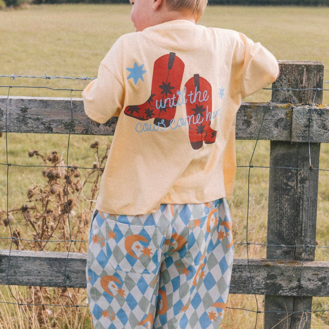 Wildgreen - 'Cows Come Home' Boxy Tee