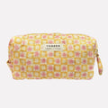 YONDER  - Quilted Wash Bag - Pinwheel Lemon