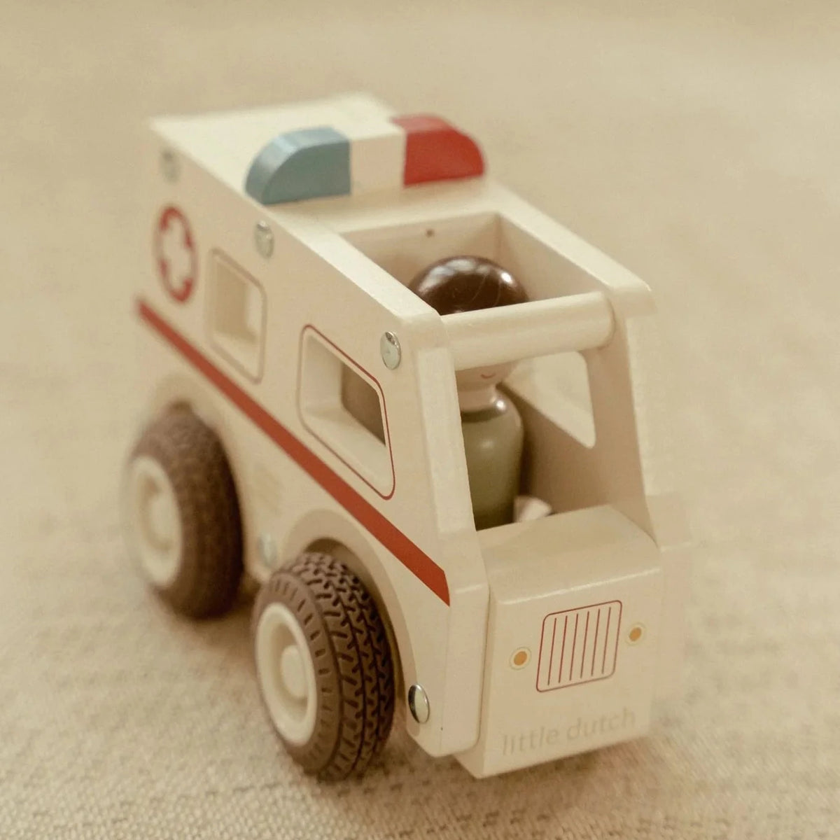 Little Dutch Wooden Ambulance