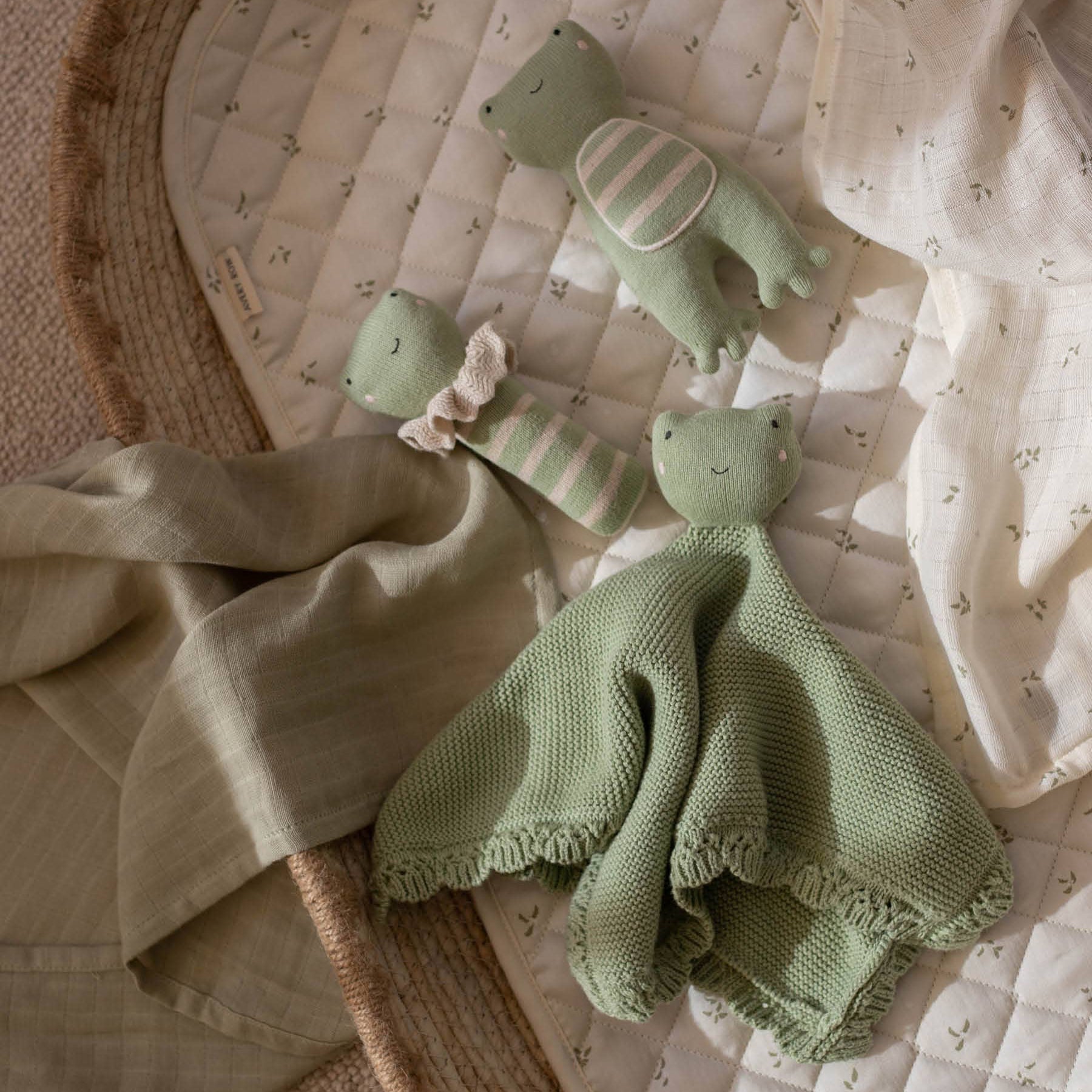Cuddle Cloth - Friendly Frog
