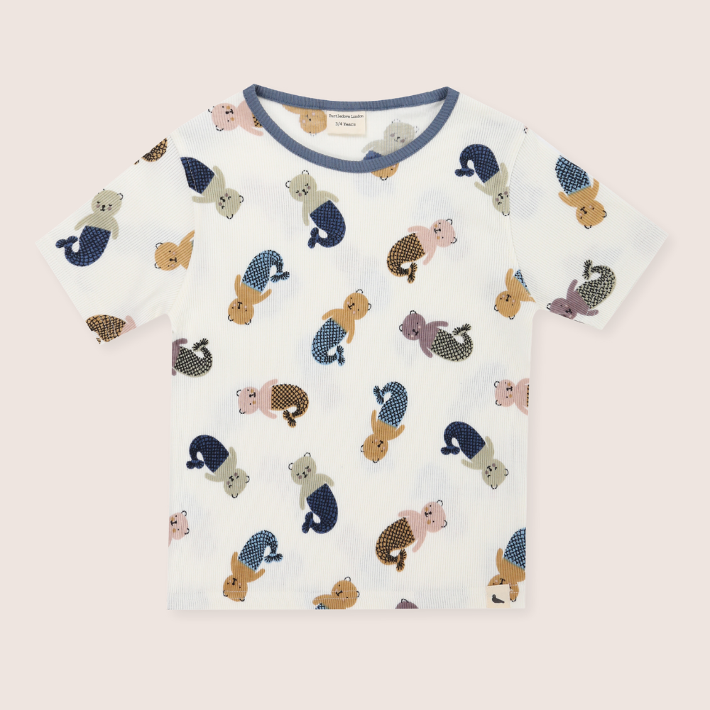 Turtle Dove London - Merbear T-Shirt & Short Set
