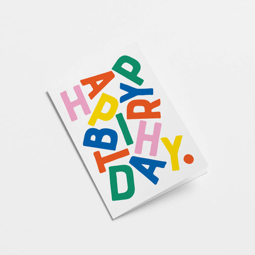 'Happy Birthday' Card