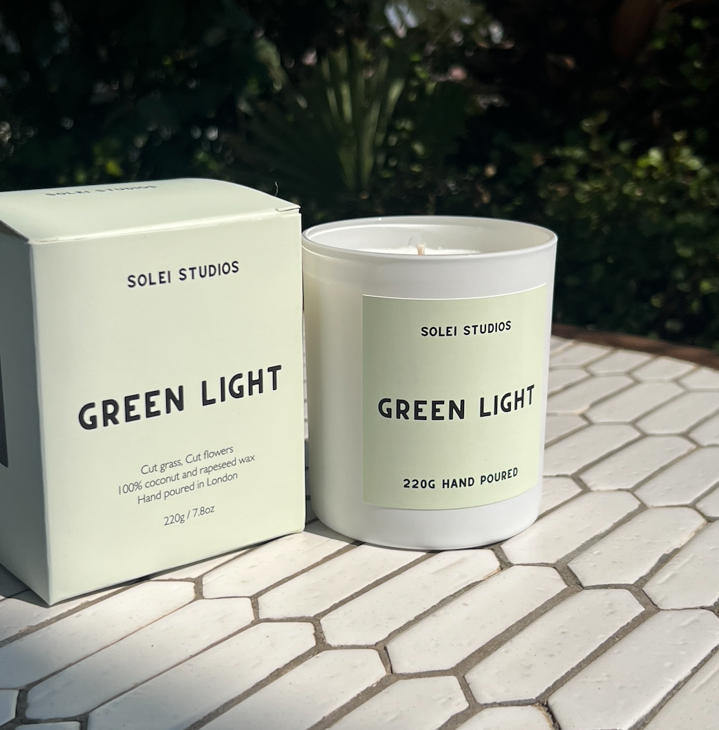Green Light Candle