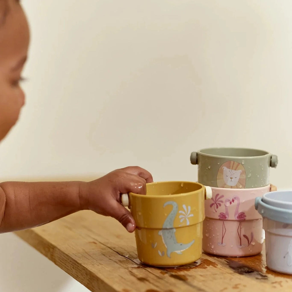 Little Dutch Safari Bath Cups
