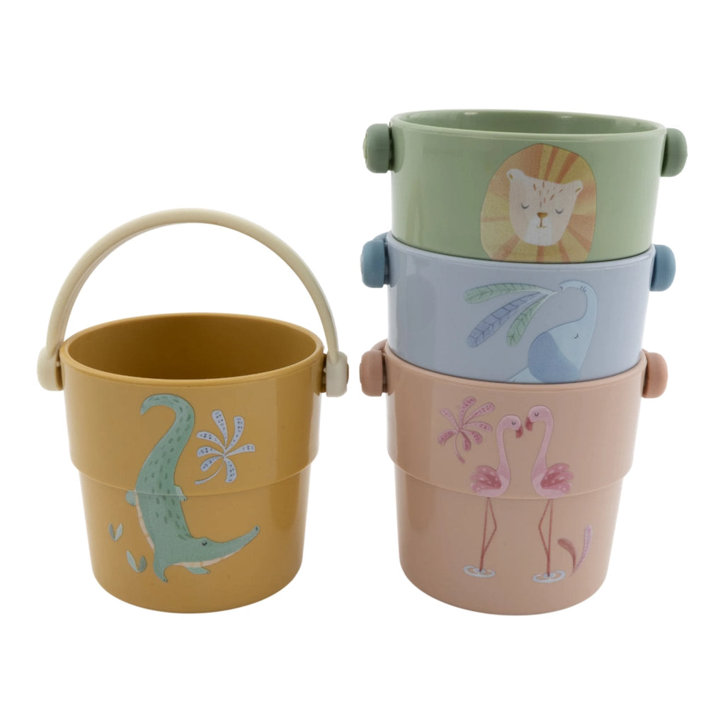 Little Dutch Safari Bath Cups