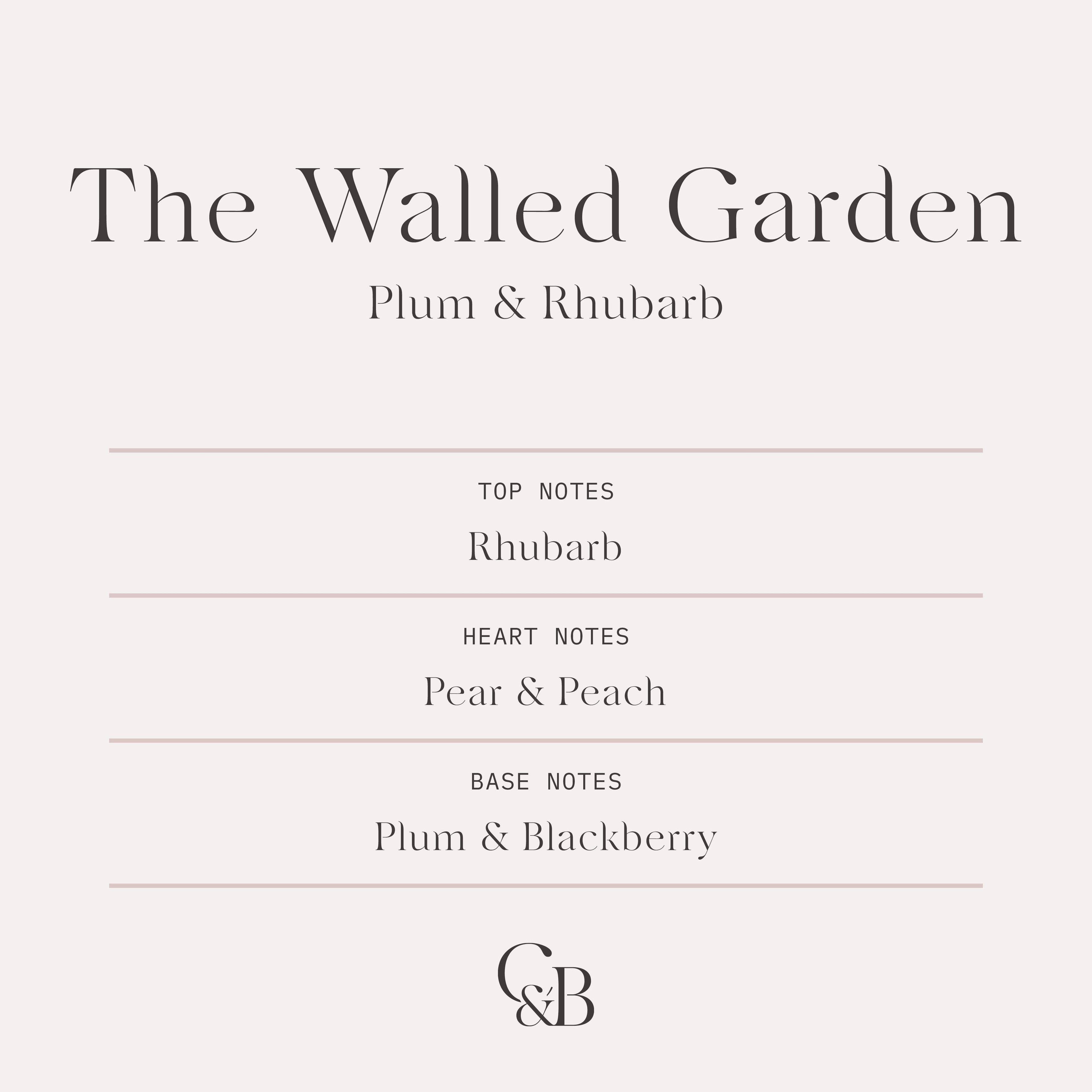 Reed Diffuser - The Walled Garden 100ml