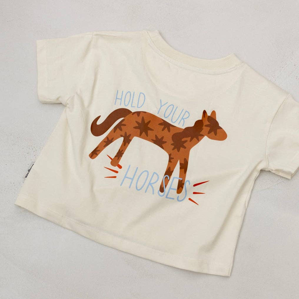 Wildgreen - 'Hold Your Horses' Boxy Tee