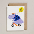 'Confetti Pets Card - Hippo Age 3'