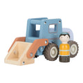 Little Dutch Wooden Bulldozer Truck