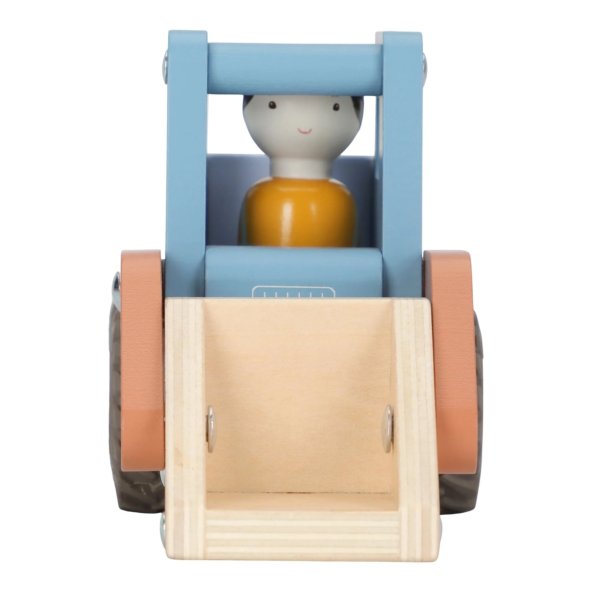 Little Dutch Wooden Bulldozer Truck
