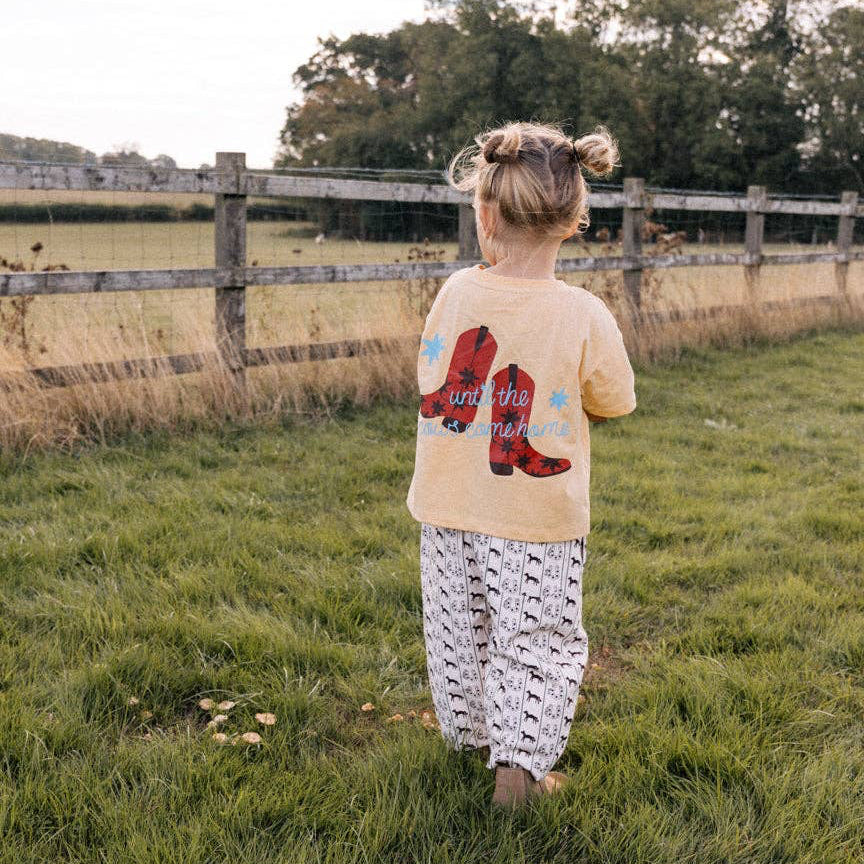 Wildgreen - 'Cows Come Home' Boxy Tee