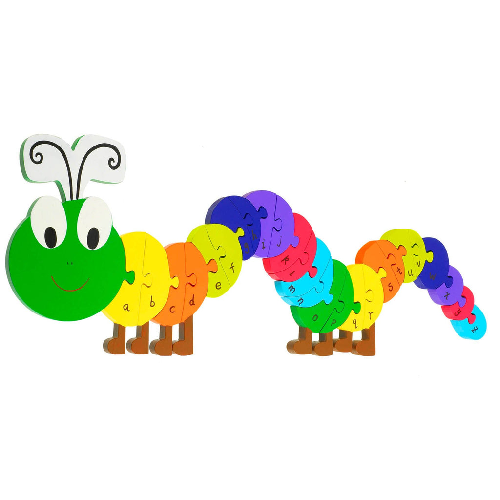 Caterpillar Alphabet Wooden Puzzle