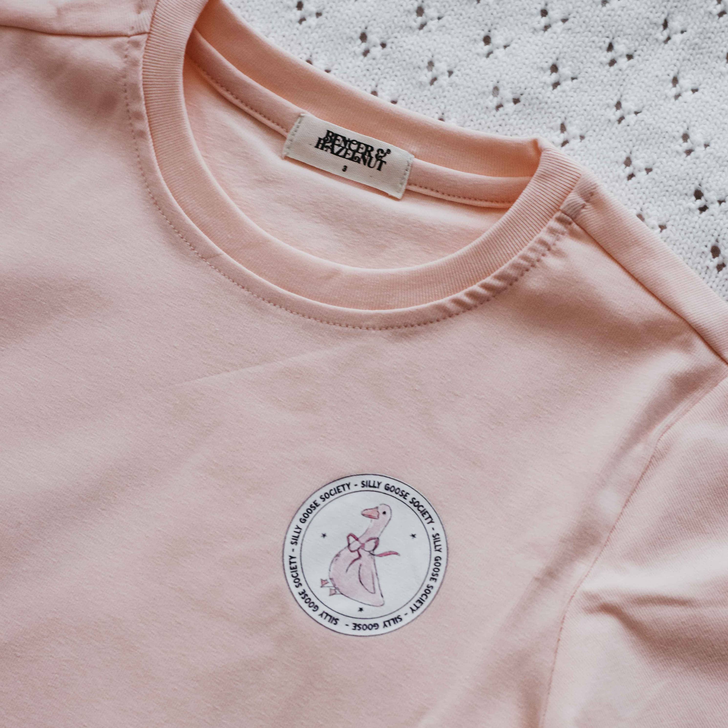 Silly Goose Pink Tee