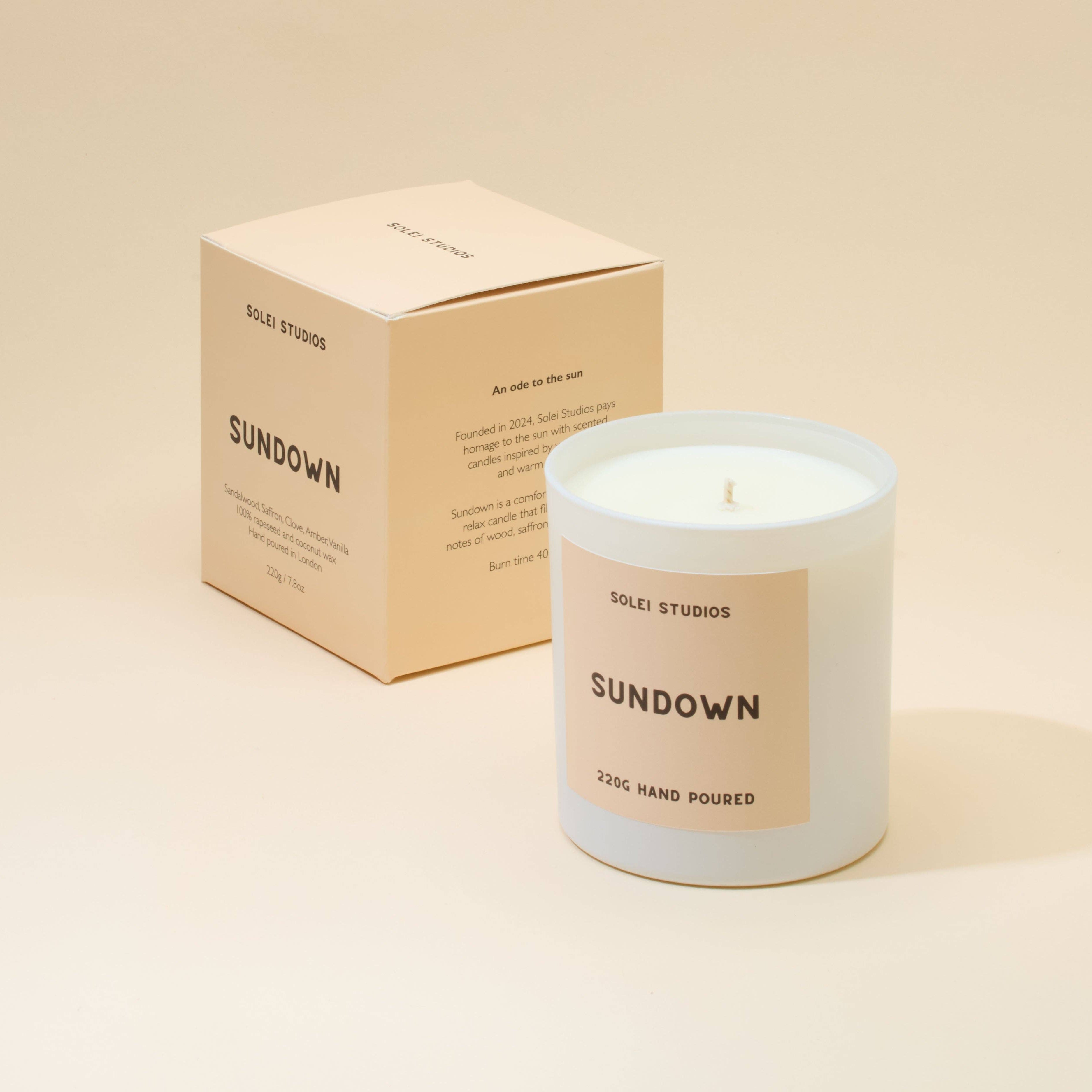 Sundown Candle