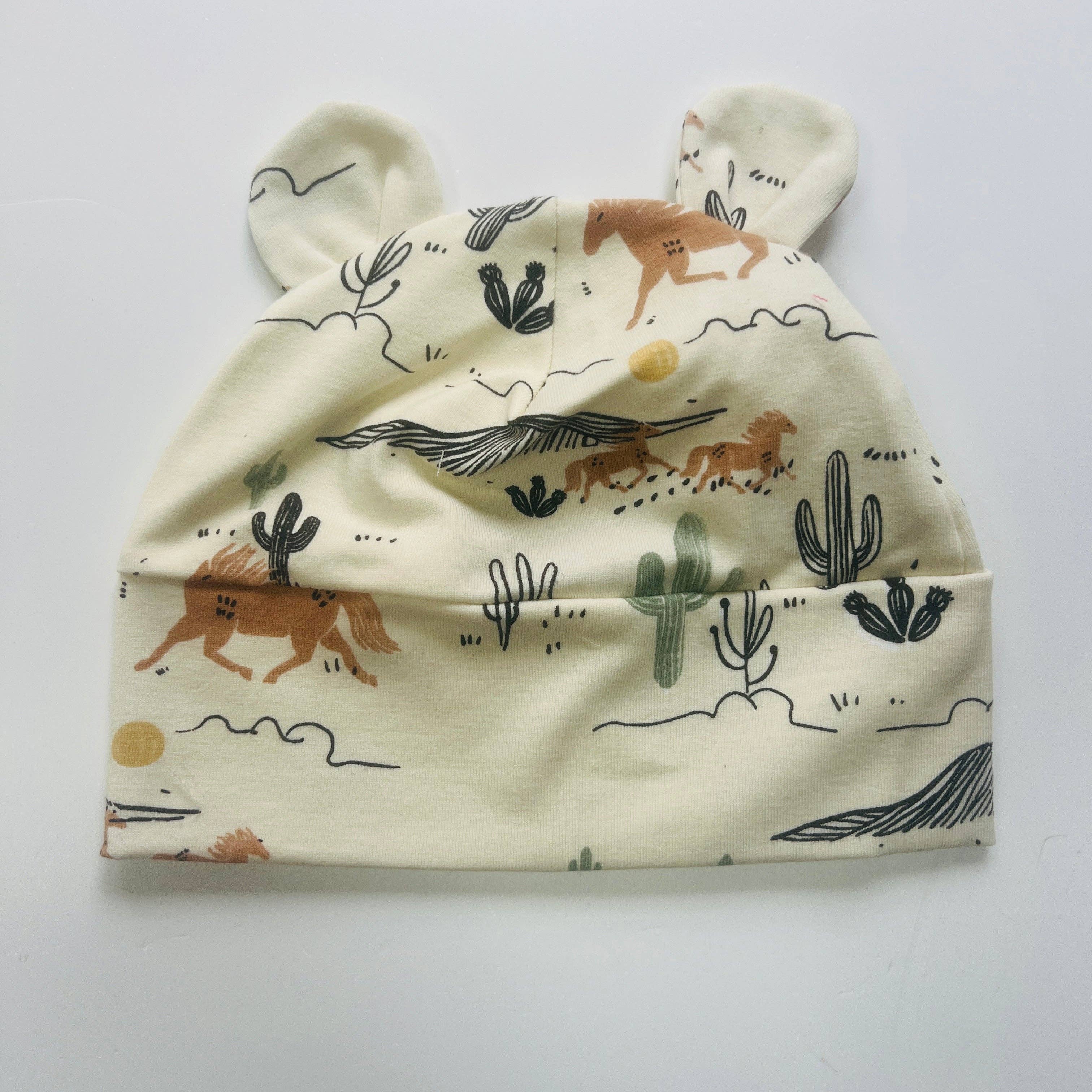 Eddie & Bee Baby Hat - Wild West