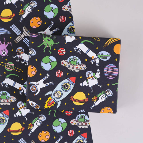 'Space' Gift Wrap