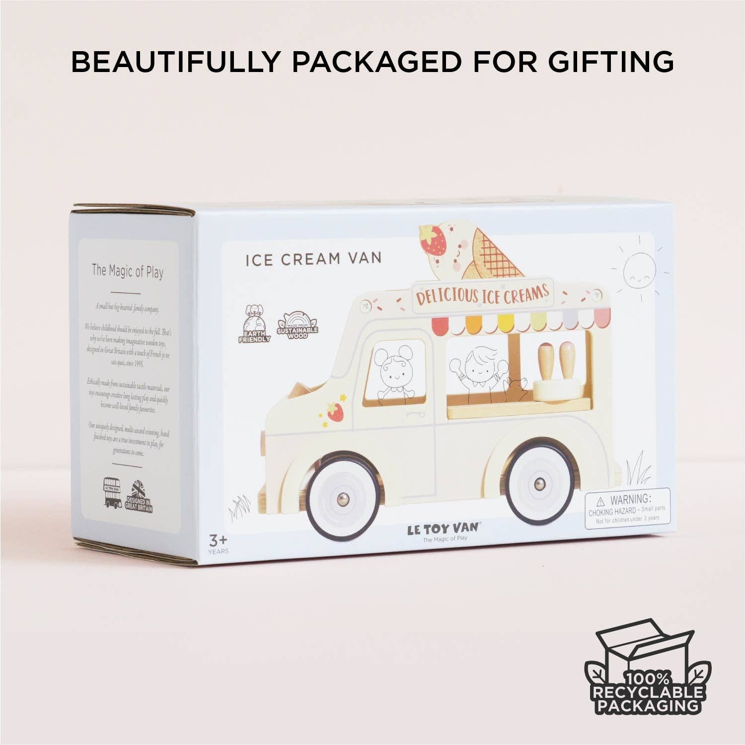 Le Toy Van - Wooden Ice Cream Van