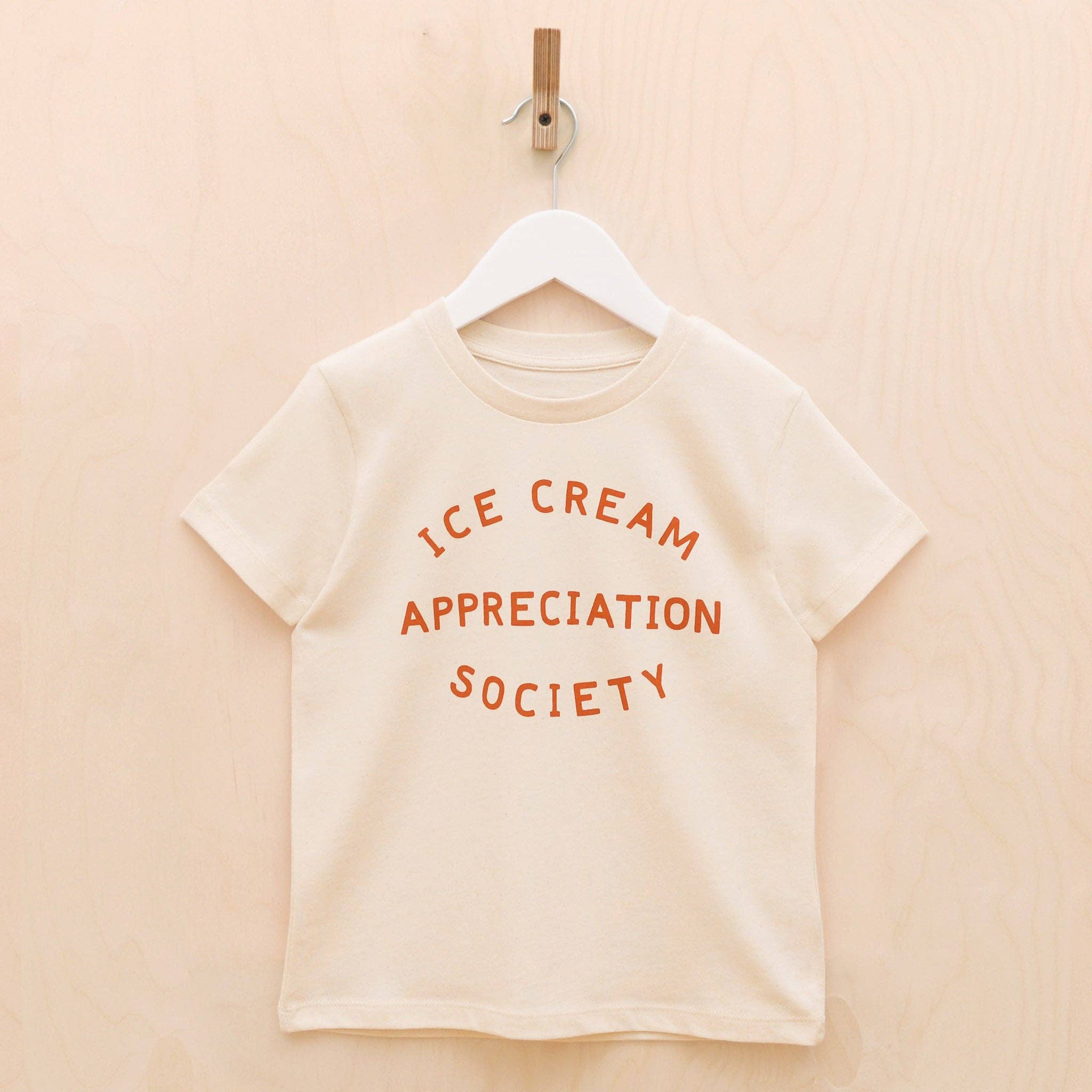Ice Cream Appreciation Society - Kid's T-shirt - Pecan