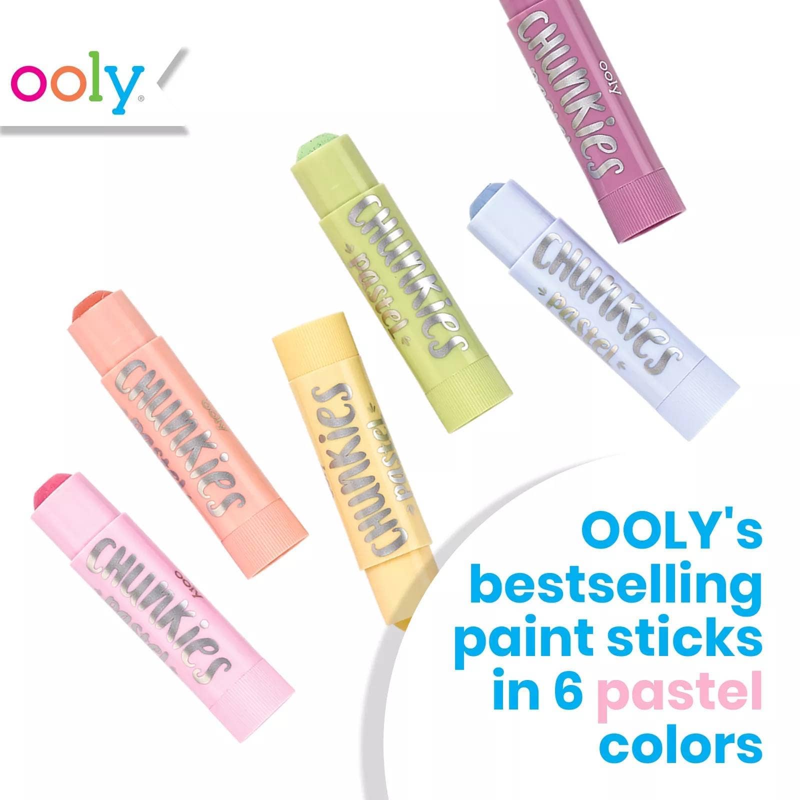 Ooly Chunkies Paint Sticks Pastel Pack