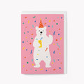 'Polar Bear Party Time' Card