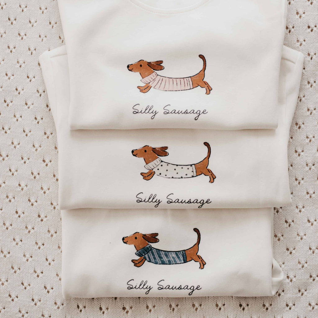 Silly Sausage Blue Tee