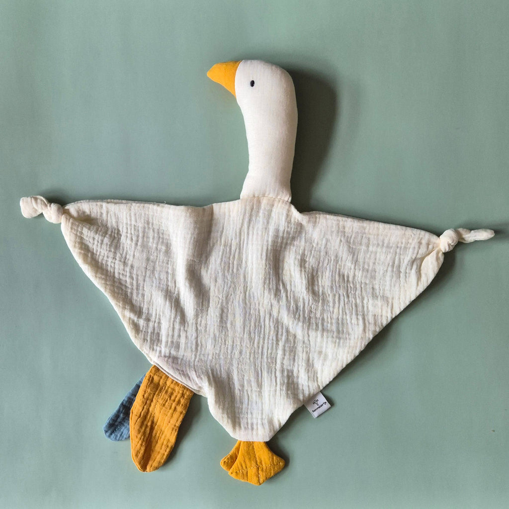 Soft Goose Plush Muslin - White