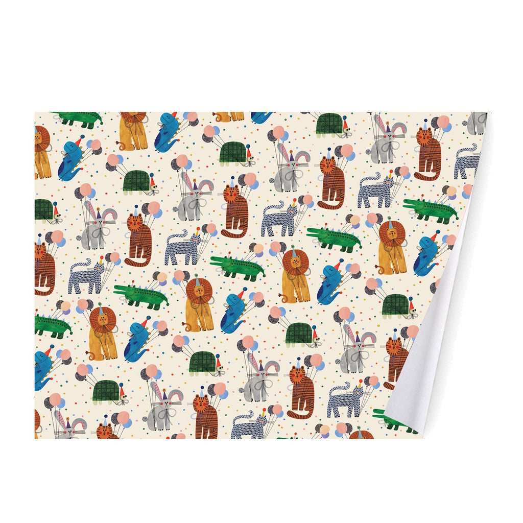 Party Animals Gift Wrap