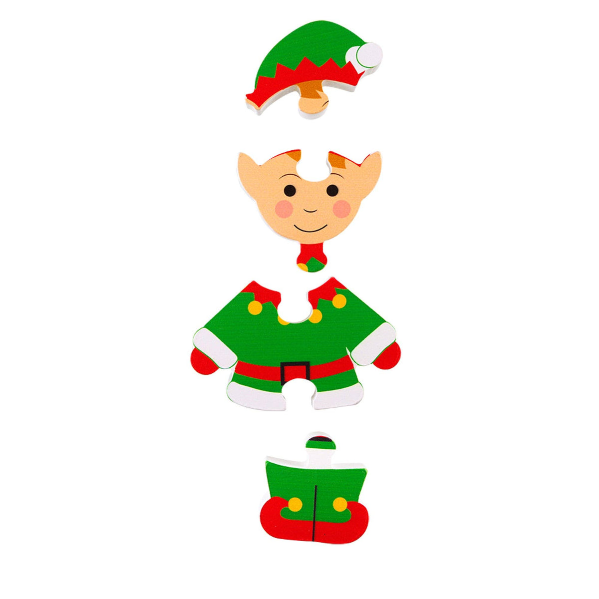 Elf Wooden Puzzle