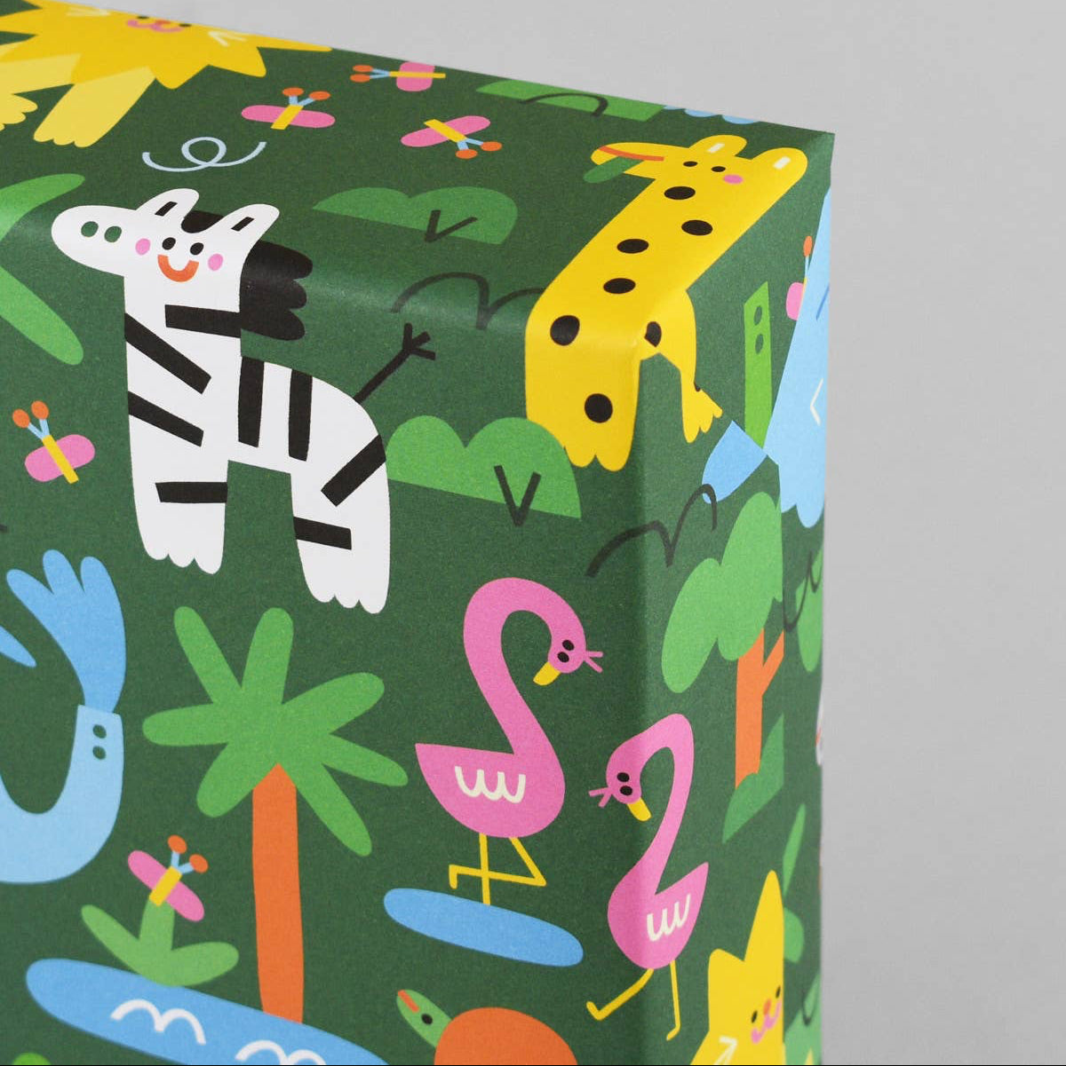 'Jungle Kids' Gift Wrap