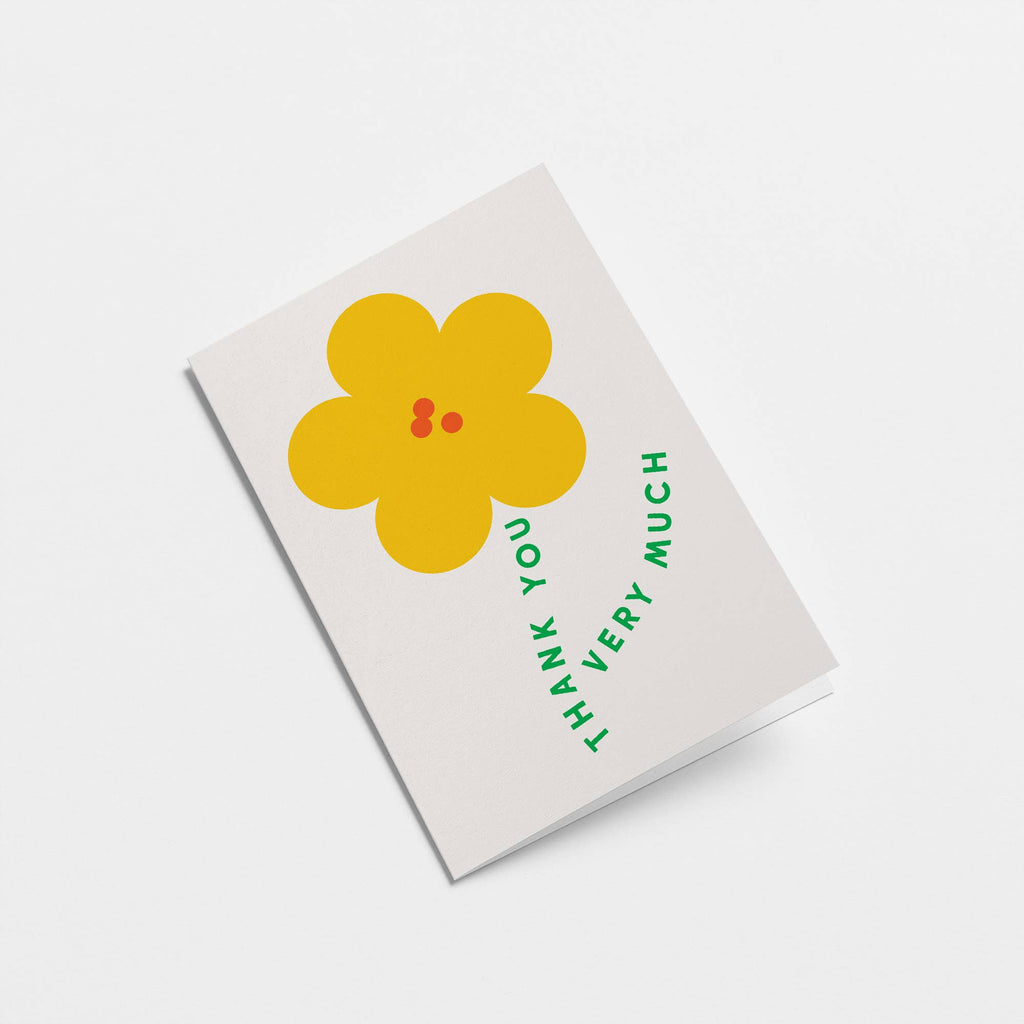 'Thank you very much' Card