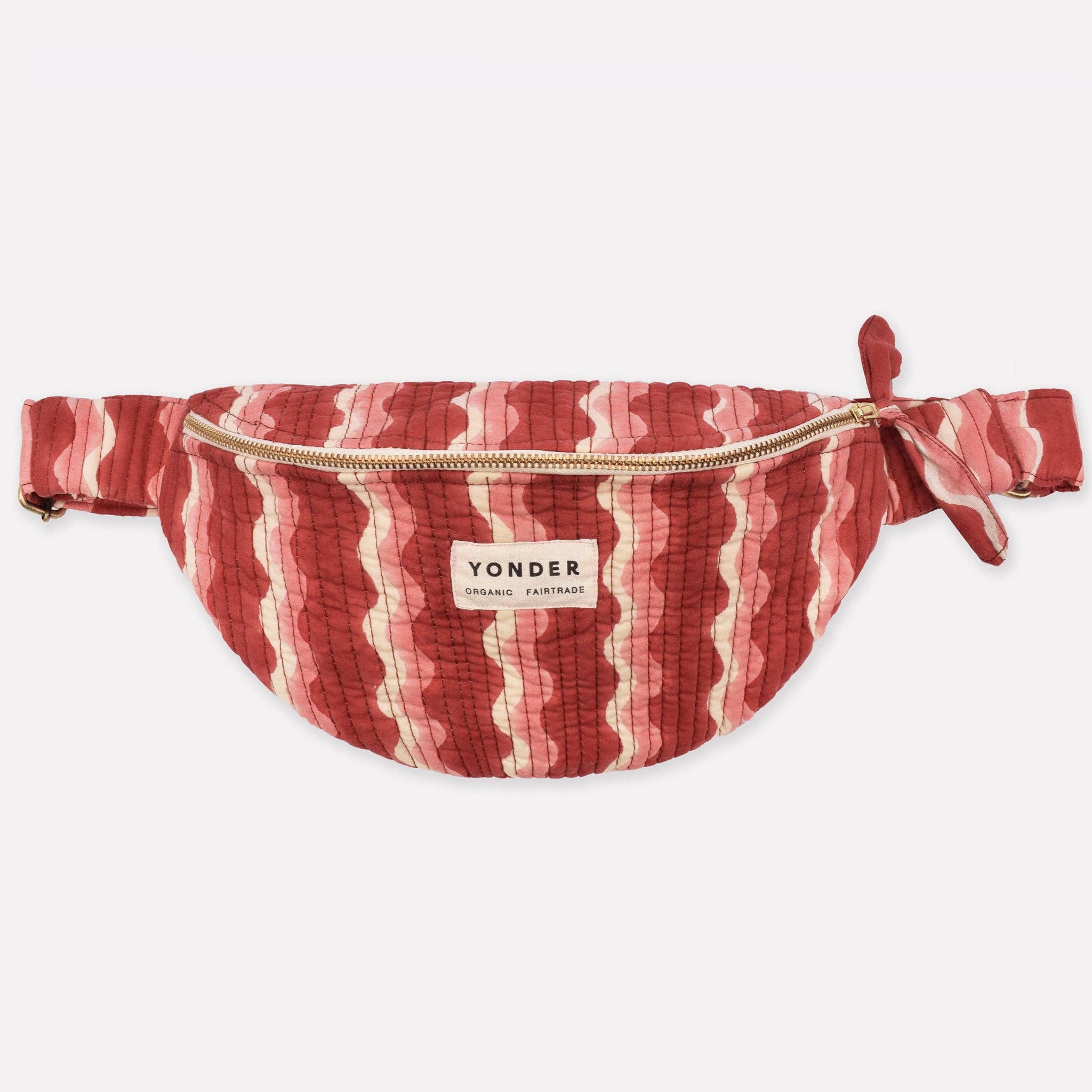 YONDER - Cotton Quilted Bumbag - Whirly Jam