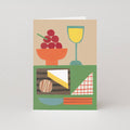 'Cheese and Wine' Card