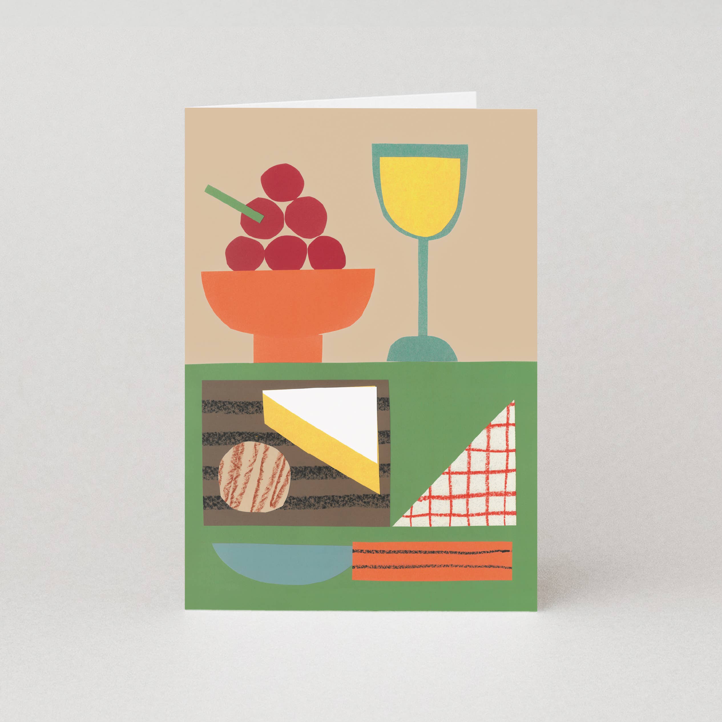 'Cheese and Wine' Card