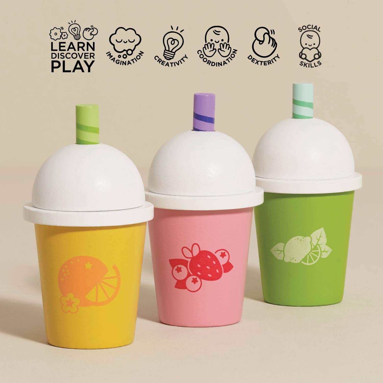 Le Toy Van - Take Away Smoothie Trio