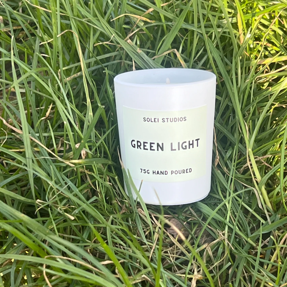Green Light Candle
