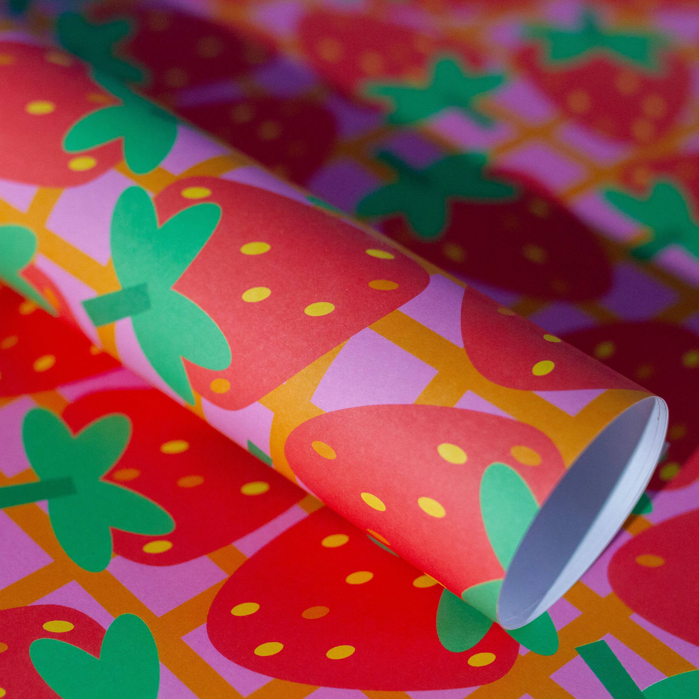 'Strawberry Gift Wrap'