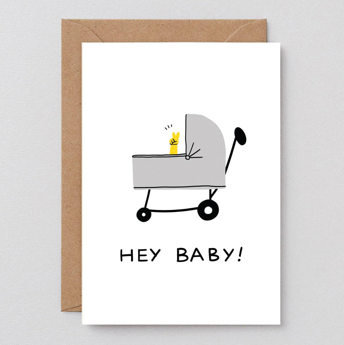 ‘Hey Baby’ Greetings Card