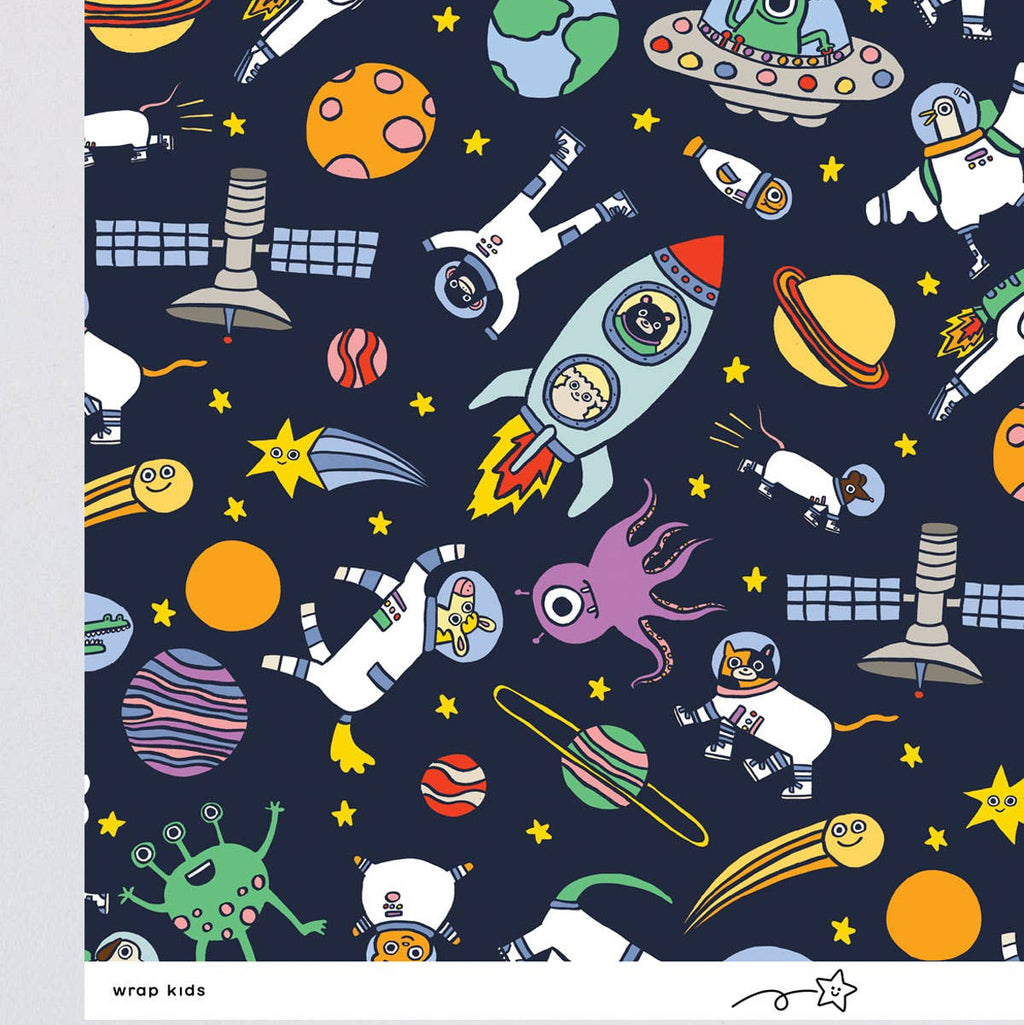 'Space' Gift Wrap