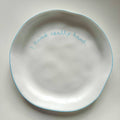 Statement Plate - 'I tried really hard'