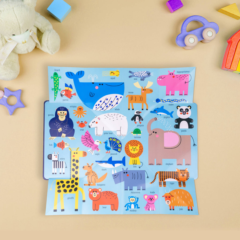 Pop Out Mega Pictures First Words Book
